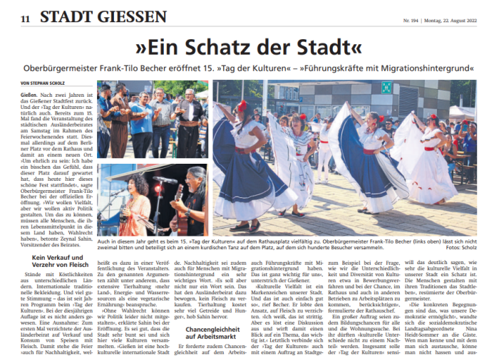 Ein Schatz der Stadt (PM)